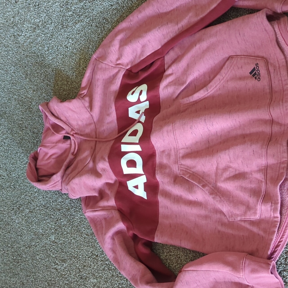 Addias hoodie. Pink